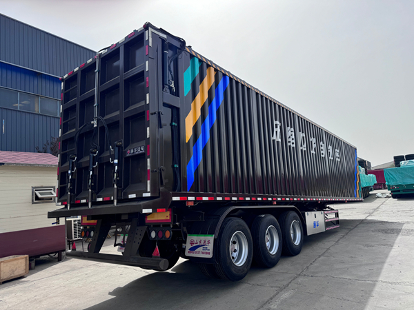 垃圾壓縮車半掛車