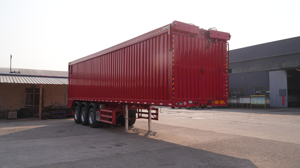 傳送帶自卸半掛車直銷